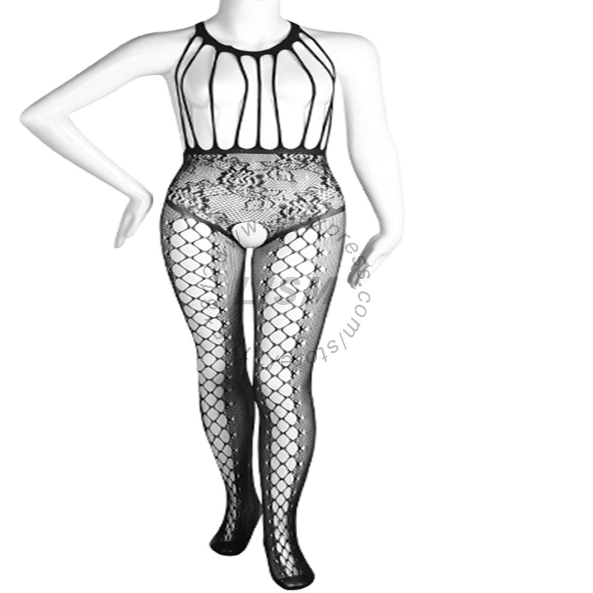 LISM ชุดบอดี้สูทเซ็กซี่แบบฮอลเ - Bodystocking Fishnet บทวิจารณ์และราคา