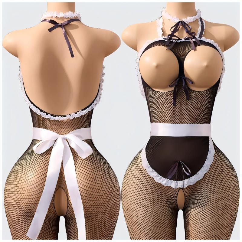 ชุดชั้นในเซ็กซี่แบบโปร่งใส ชุด - Bodystocking Fishnet บทวิจารณ์และราคา